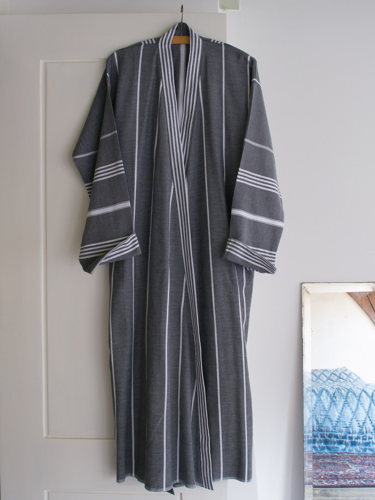 hammam bathrobe size L, black